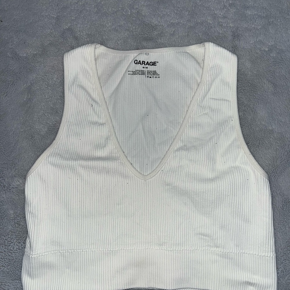 Garage crop top